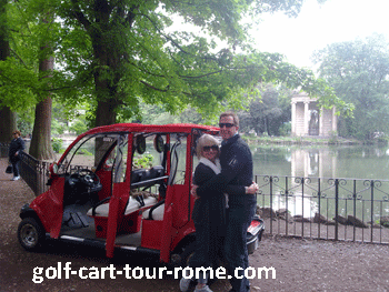 Villa Borghese - Tour of the park by golf cart