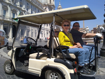 No better way to tour Rome - Piazza Navona